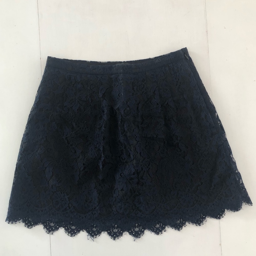 JCrew Lace skirt